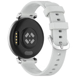 EIDERWOOD Garmin Lily 2 Silicone Strap with Metal Buckle - Grey
