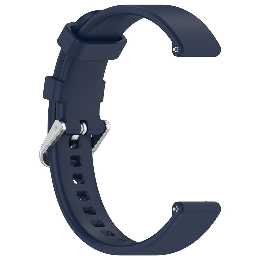 EIDERWOOD Garmin Lily 2 Silicone Strap with Metal Buckle - Dark Blue