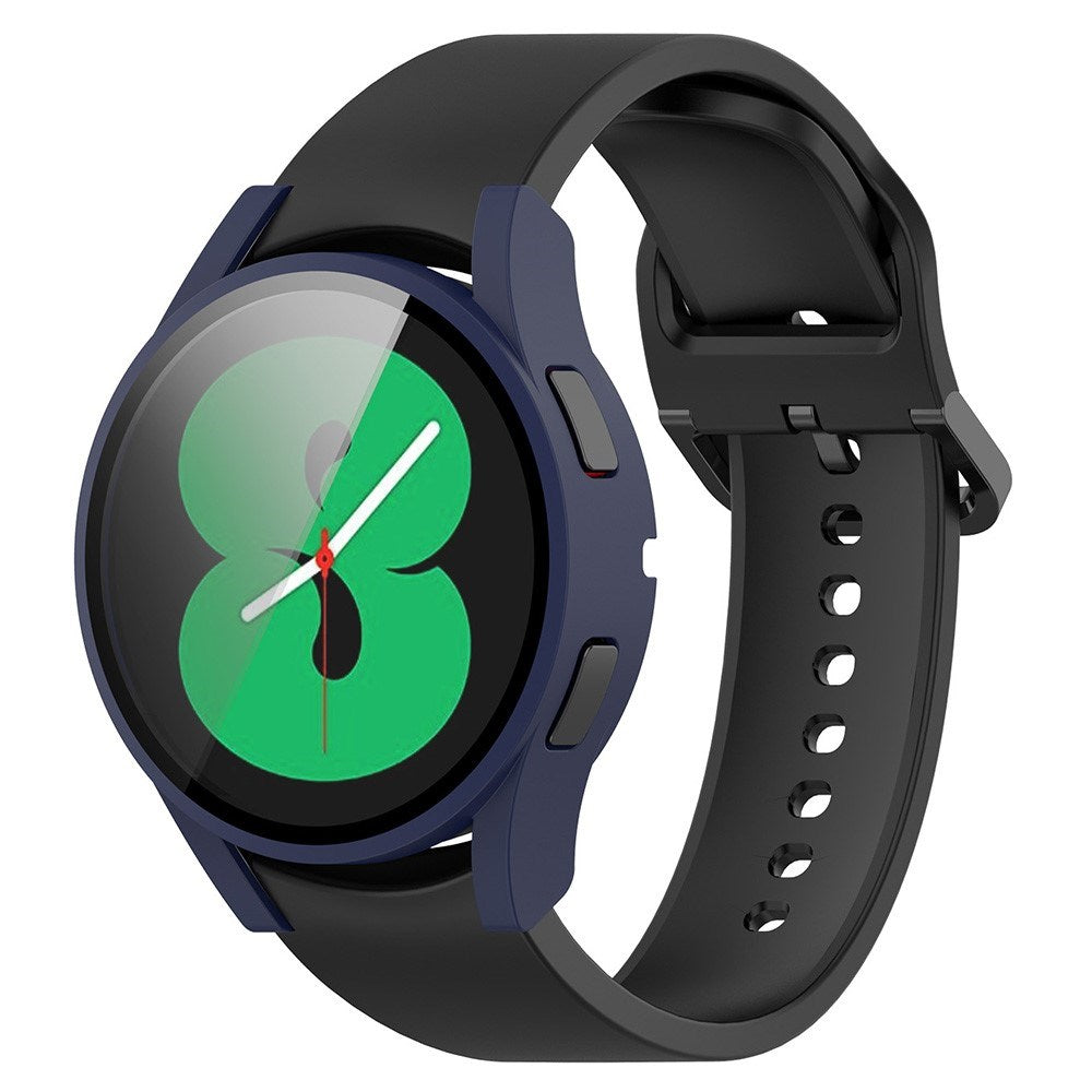 Samsung Galaxy Watch 4 (40mm) / FE (40mm) Hard Plastic Case w. Built-in Screen Protection - Blue