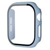 Apple Watch 10 (46mm) Hard Plastic Case with Built-in Screen Protector - Light Blue