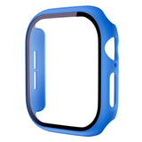 Apple Watch 10 (46mm) Hard Plastic Case with Built-in Screen Protector - Blue