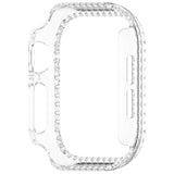 Apple Watch 10 (46mm) Hard Plastic Case - Transparent / Rhinestone