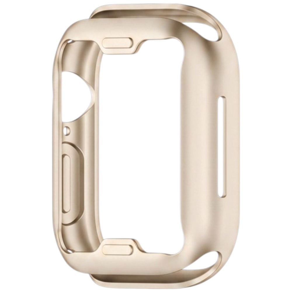 Apple Watch 11 / 10 (42mm) Flexible Plastic Case with Screen Protection - Starlight