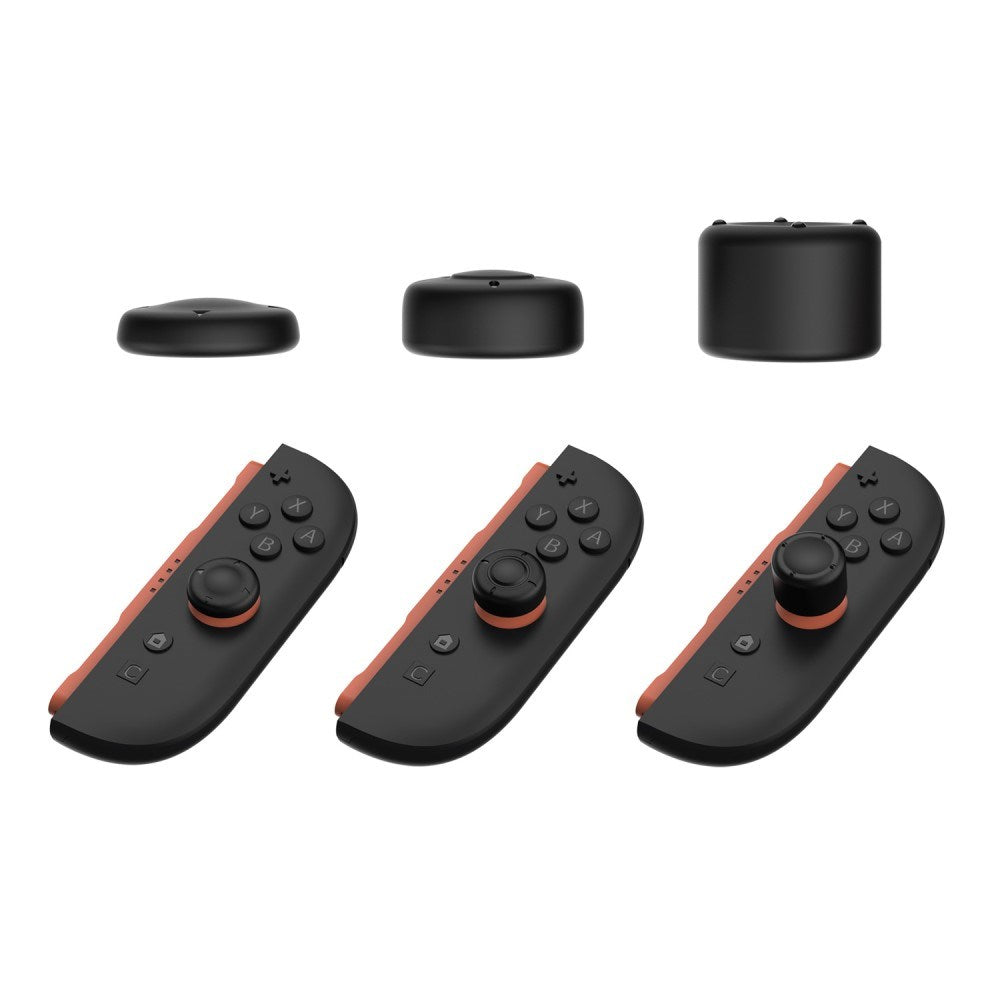 Nintendo Switch 2 Joystick Grip Caps - 3 Sets - Black
