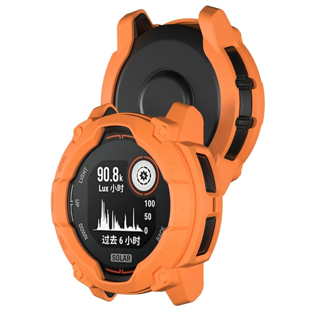 Garmin Instinct 3 Solar (50mm) Rugged Plastic Case - Orange