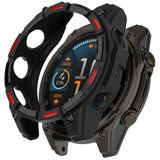 Garmin Tactix 8 Solar (51mm) Bumper Plastic Case - Black / Red