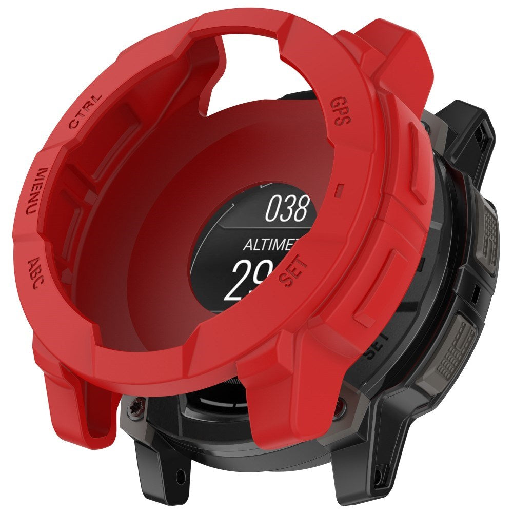 Garmin Instinct E (45mm) Bumper Silicone Case - Red