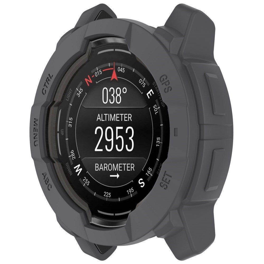Garmin Instinct E (45mm) Bumper Silicone Case - Grey