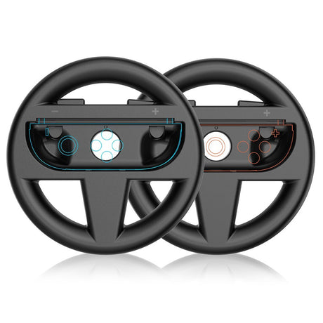 Racing Wheel for Nintendo Switch 2 Controller - 2 pcs - Black