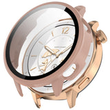 OnePlus Watch 3 (43mm) Case with Tempered Glass Screen Protector - Pink