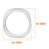 Samsung Galaxy Watch 8 (44mm) Semi-Enclosed Hard Plastic Case - Transparent