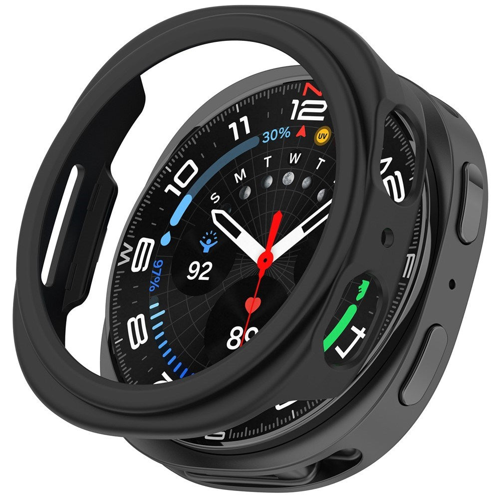 Samsung Galaxy Watch 8 (44mm) Semi-Enclosed Hard Plastic Case - Black