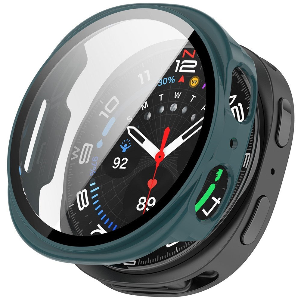 Samsung Galaxy Watch 8 (44mm) Hard Plastic Case with Screen Protector - Green