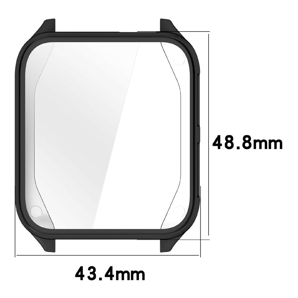 Garmin Venu X1 Plastic Case with Screen Protector - Black