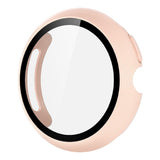 Google Pixel Watch 4 (41mm) Hard Plastic Case with Built-in Screen Protector - Peach