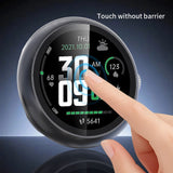 Google Pixel Watch 4 (41mm) Hard Plastic Case with Built-in Screen Protector - Beige