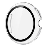 Google Pixel Watch 4 (45mm) Hard Plastic Case with Built-in Screen Protector - Transparent