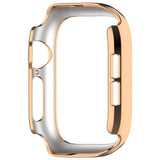 Apple Watch Series 12 (42mm) Hard Plastic Case - Rose Gold & Rhinestones