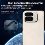 IMAK Google Pixel 10 Pro Fold Camera Lens Protector - Tempered Glass - Transparent