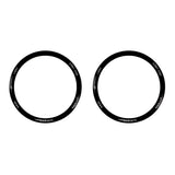 Garmin Forerunner 570 (42mm) Screen Protector - 2 pcs. - Transparent / Black Edge