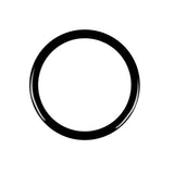 Samsung Galaxy Watch 8 (40mm) Plastic Screen Protector - Transparent / Black Edge