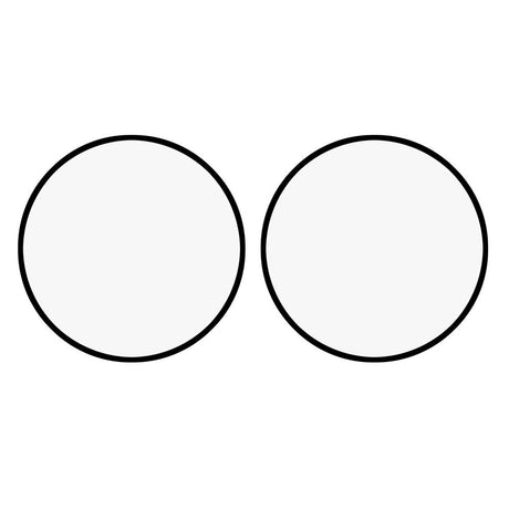 OnePlus Watch 3 (46mm) Screen Protector - 2 pcs. - Transparent / Black Edge