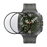 Samsung Galaxy Watch Ultra 2 (47mm) Screen Protector Film - 2 pcs - Transparent / Black Edge