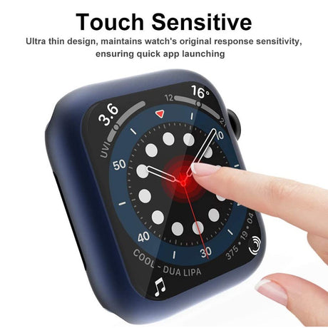 Apple Watch Ultra 3 / 2 / 1 (49mm) Flexible Plastic Case with Screen Protection - Blue