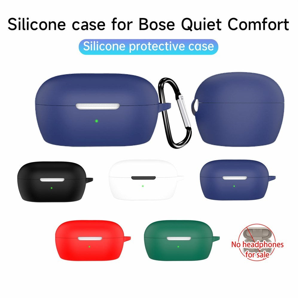 Bose QuietComfort Earbuds Silicone Case with Carabiner - White