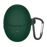 Huawei FreeBuds 6 Silicone Case with Carabiner - Dark Green