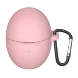 Huawei FreeBuds 6 Silicone Case with Carabiner - Pink