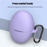 Huawei FreeBuds 6 Silicone Case with Carabiner - Grey