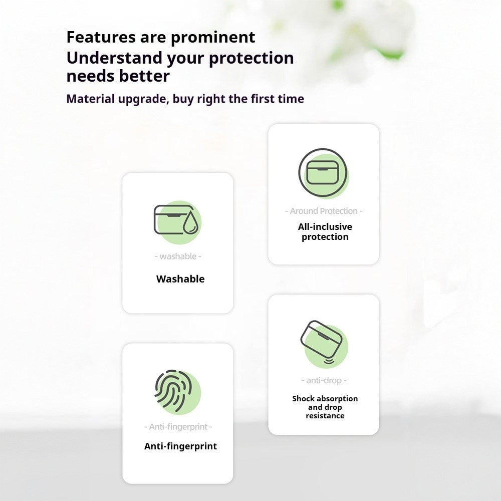 Apple AirPods Pro (3rd gen.) Silicone Case w. Carabiner - Yellow