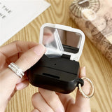 Apple AirPods Pro (3rd gen.) Patterned Plastic Case with Mirror - Leopard / Black