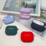 Apple Airpods Pro 2nd Gen (2022) Silicone Case w. Snap Hook - Azure Blue