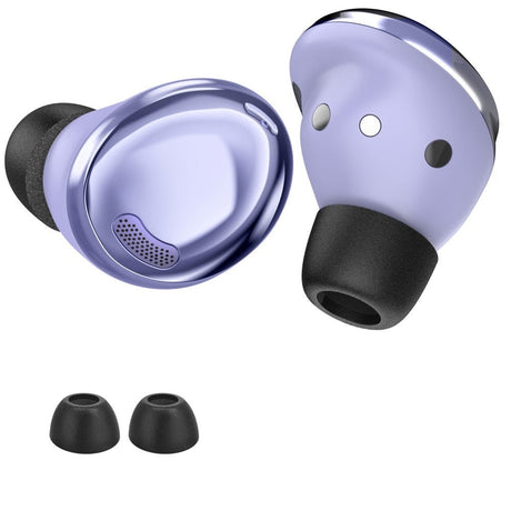 Samsung Galaxy Buds Pro / Buds2 Pro Memory Foam EarBuds Covers - Black - Size M