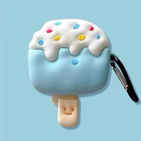 Apple AirPods (3rd gen.) Silicone Case w. Carabiner - Ice Cream Design