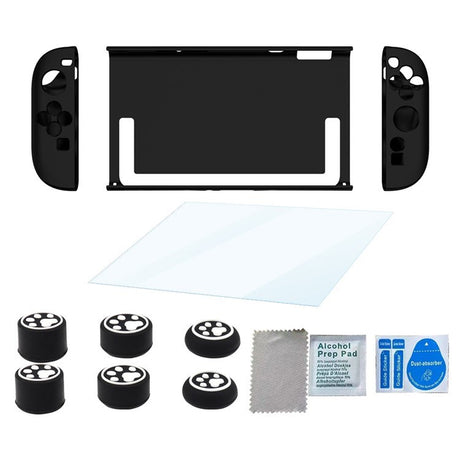 Nintendo Switch 2 - 3-in-1 Protection Kit - Transparent / Black