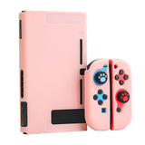 Nintendo Switch / OLED Controller & Console Silicone Case Set - Pink