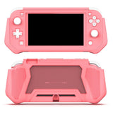 Nintendo Switch Lite 360° Plastic Case w. Screen Protection - Pink