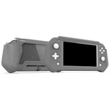 Nintendo Switch Lite 360° Plastic Case w. Screen Protection - Grey