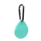 AirTag Silicone Case w. Carabiner - Mint Green