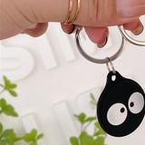 Apple AirTag Silicone Case - Keychain with Fun Design - Shiba Inu