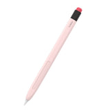 Apple Pencil 1 Generation Soft Silicone Pencil Case - Pink