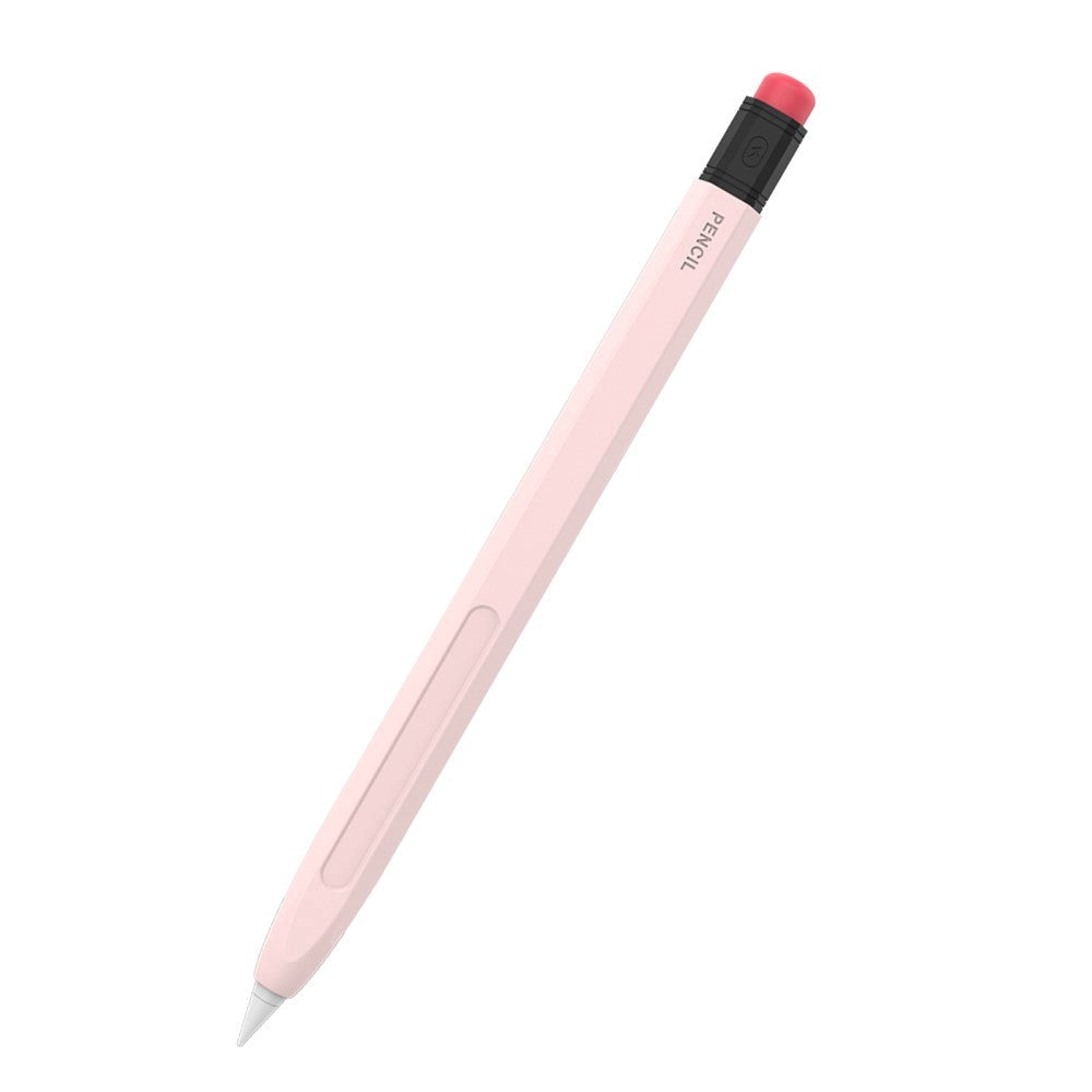 Apple Pencil 2 Generation Soft Silicone Pencil Case - Pink