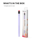 Apple Pencil 2 Generation Soft Silicone Pencil Case - Purple