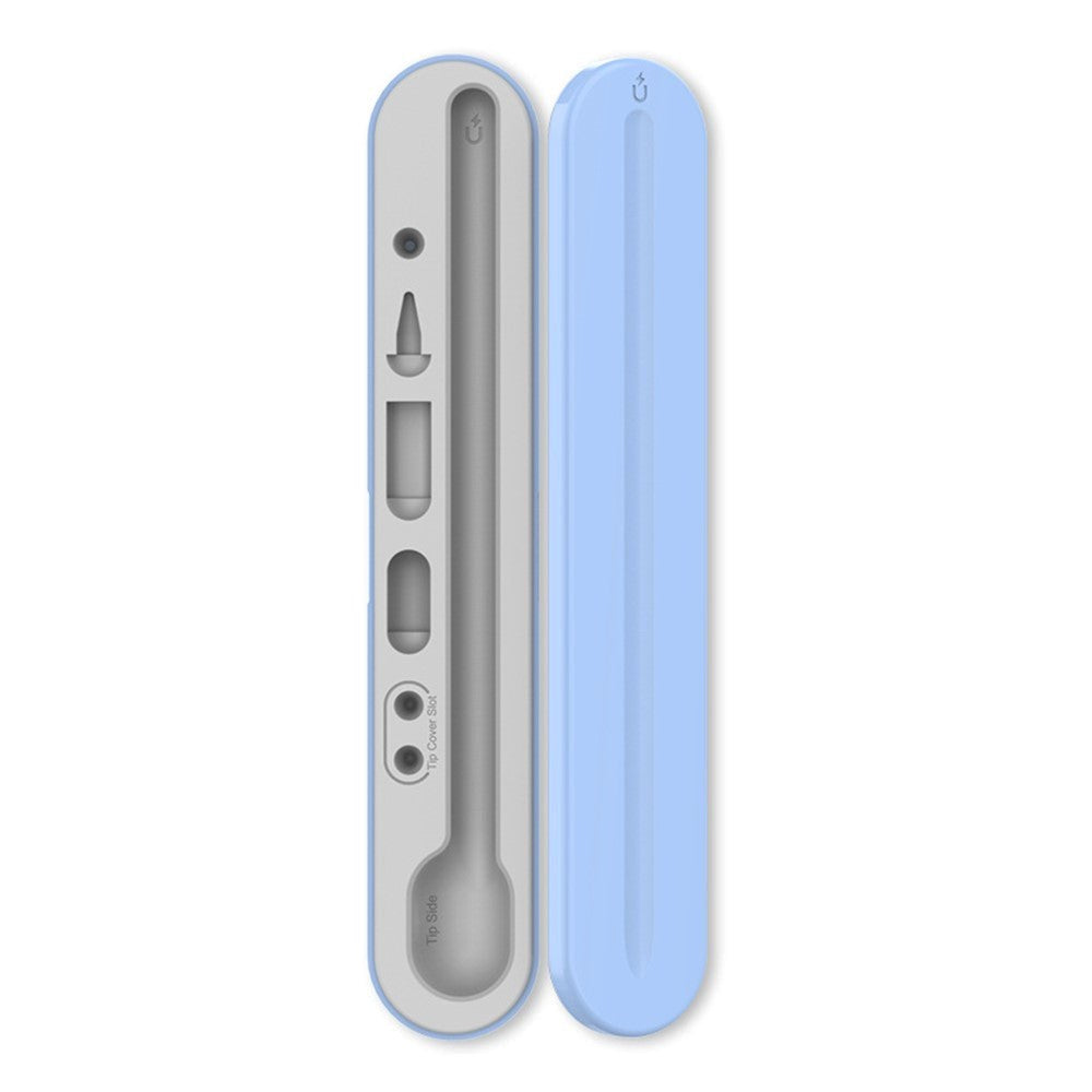 Apple Pencil Storage Hard Case in PC Plastic - Blue