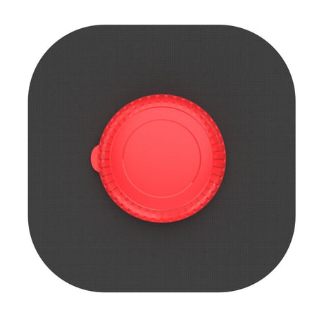 Stick-On Silicone Case for AirTag - Red