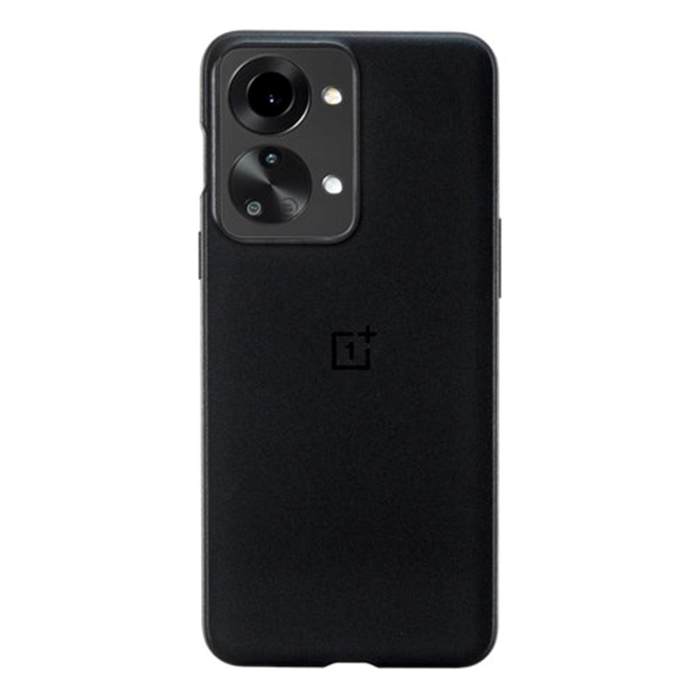 Original OnePlus Nord 2T (5G) Case Sandstone Bumper Case - Black