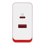 Original OnePlus Supervooc 100W Dual Wall Charger USB-C / USB-A with USB-C Cable 1 meter - White